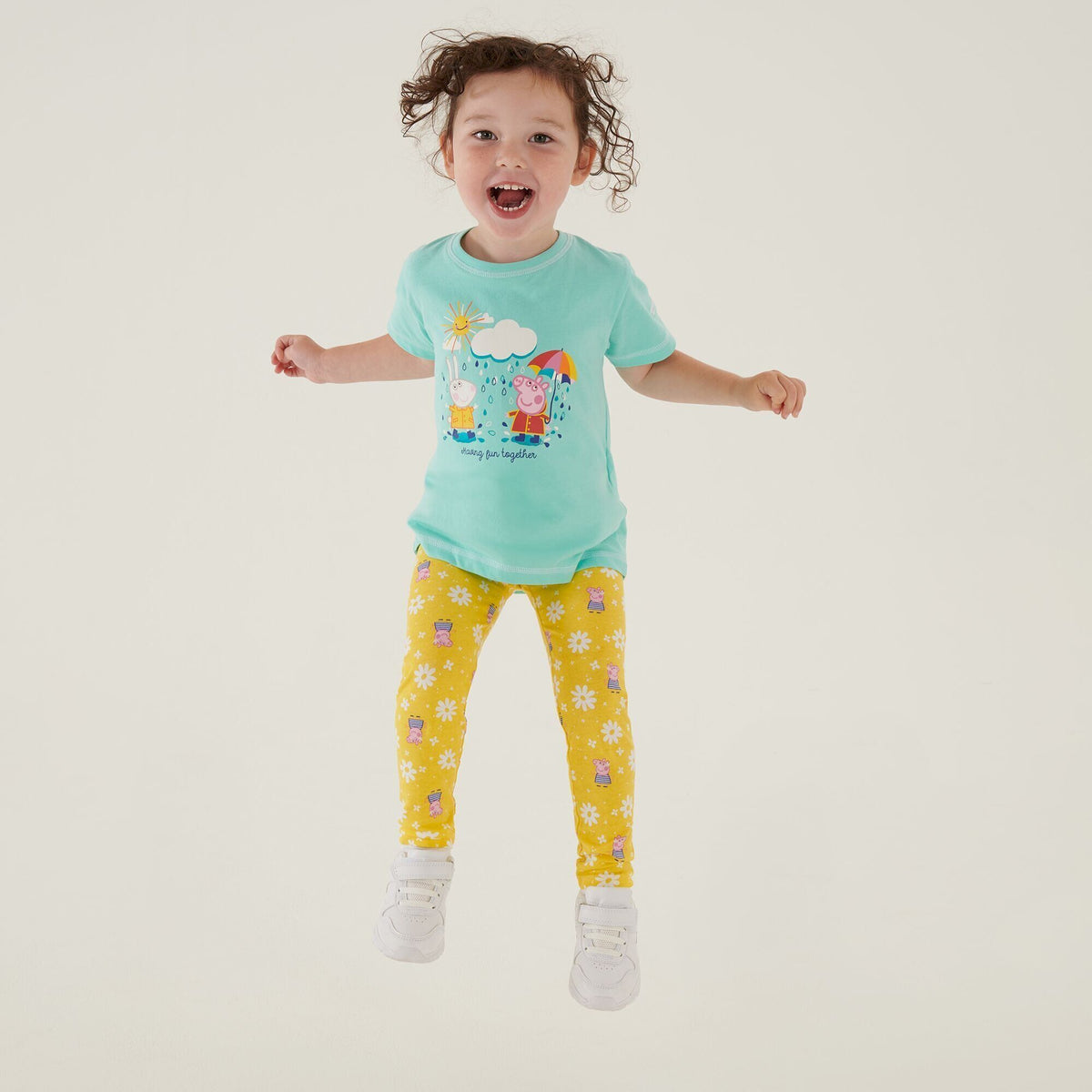 Legging hotsell jaune enfant