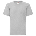 Front - Fruit of the Loom - T-shirt ICONIC - Enfant