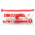 Rouge - Transparent - Front - Liverpool FC - Ensemble de papeterie