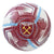 Front - West Ham United FC - Mini ballon de foot TURBINE