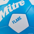 Bleu fluo - Blanc - Side - Mitre - Ballon de foot FLARE