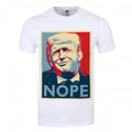 Front - Grindstore - T-shirt DONALD TRUMP NOPE - Homme