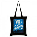 Front - Grindstore - Tote bag WILL YOU SURVIVE? HORROR