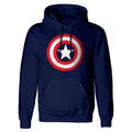 Front - Captain America - Sweat à capuche - Adulte