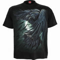 Front - Spiral Direct - T-shirt SHADOW RAVEN - Enfant