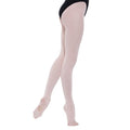 Rose marron - Front - Silky - Collants de danse classique - Fille