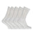 Front - Chaussettes de sport unies (5 paires) - Homme