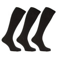 Front - Chaussettes hautes striées - Homme