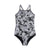 Front - Animal - Maillot de bain 1 pièce ZORA - Femme