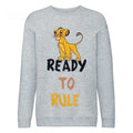 Front - The Lion King - Sweat READY TO RULE - Garçon