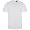 Blanc - Front - AWDis - Tee-shirt Tri Blend - Hommes