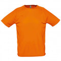 Front - SOLS Sporty - T-shirt à manches courtes - Homme