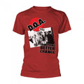 Front - D.O.A. - T-shirt SOMETHING BETTER CHANGE - Adulte