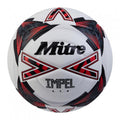 Blanc - Noir - Rouge - Front - Mitre - Ballon de foot IMPEL EVO