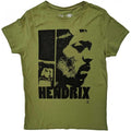 Front - Jimi Hendrix - T-shirt LET ME LIVE - Femme