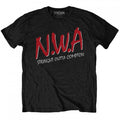 Front - N.W.A - T-shirt STRAIGHT OUTTA COMPTON - Adulte