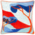 Front - Furn - Housse de coussin D'AZURE