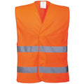 Front - Portwest - Gilet de sécurité haute visibilité - Unisexe (Lot de 2)