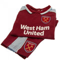 Front - West Ham United FC - Ensemble haut et short - Bébé