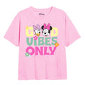 Front - Disney - T-shirt GOOD VIBES ONLY - Fille