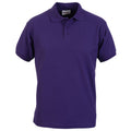 Violet - Front - Absolute Apparel - Polo PRECISION - Homme