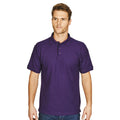 Violet - Back - Absolute Apparel - Polo PRECISION - Homme
