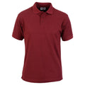 Bordeaux - Front - Absolute Apparel - Polo PRECISION - Homme