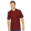 Bordeaux - Back - Absolute Apparel - Polo PRECISION - Homme