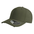 Olive - Front - Atlantis - Casquette effet usé - Mixte