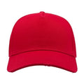 Rouge - Lifestyle - Atlantis - Casquette effet usé - Mixte