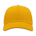 Jaune - Lifestyle - Atlantis - Casquette effet usé - Mixte