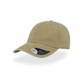 Beige - Front - Atlantis - Casquette délavée DIGG - Mixte