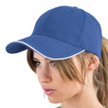 Bleu roi - Back - Atlantis - Casquette avec ourlet réflectif REFLECT - Mixte