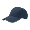 Bleu marine - Front - Atlantis - Casquette avec ourlet réflectif REFLECT - Mixte