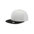 Blanc - noir - Front - Atlantis - Casquette avec visière plate - Mixte