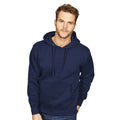 Bleu marine - Back - Casual Classic - Sweat à capuche - Homme