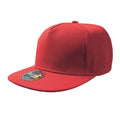 Rouge - Front - Atlantis - Lot de 2 casquettes visière plate - Adulte