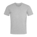 Gris chiné - Front - Stedman - T-Shirt - Homme