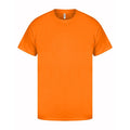 Orange vif - Front - Casual Classics - T-shirt ORIGINAL TECH - Homme