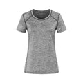 Gris - Front - Stedman - T-shirt - Femme