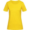 Jaune - Front - Stedman - T-shirt LUX - Femme