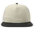 Gris clair - Noir - Front - Atlantis - Casquette ajustable BANK - Adulte