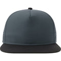 Bleu marine - Noir - Front - Atlantis - Casquette ajustable BANK - Adulte