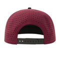 Bordeaux - Noir - Back - Atlantis - Casquette ajustable BANK - Adulte