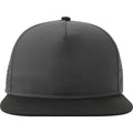 Gris foncé - Noir - Front - Atlantis - Casquette ajustable BANK - Adulte