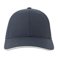 Bleu marine - Blanc - Lifestyle - Atlantis - Casquette LIBERTY SANDWICH - Adulte