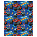 Bleu - Rouge - Back - Blaze & The Monster Machines - Parure de lit BLAZING