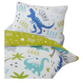 Blanc - Vert - Bleu - Back - Rapport - Parure de lit ROARSOME