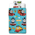 Bleu - Blanc - Rouge - Front - Thomas And Friends - Parure de lit RIDE ON