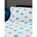 Blanc - Bleu - Pack Shot - Manchester City FC - Parure de lit